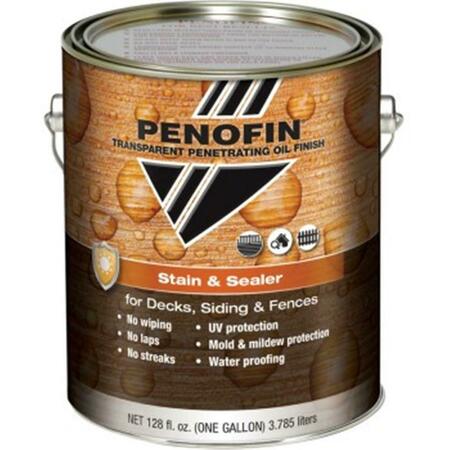 PENOFIN Transparent Penetrating Oil Finish Stain & Sealer Mission Brown, 4Pk 733921001600